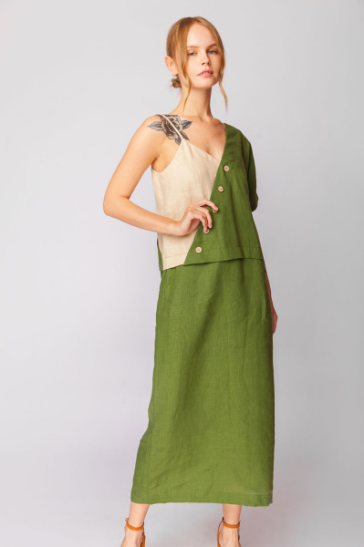 Асимметричное платье 