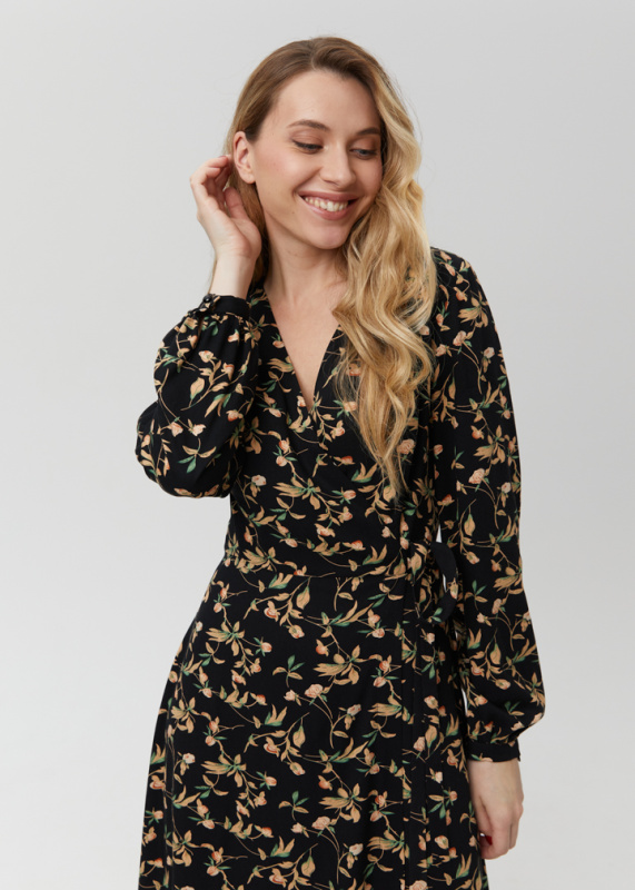 Платье на запах Платье на запах