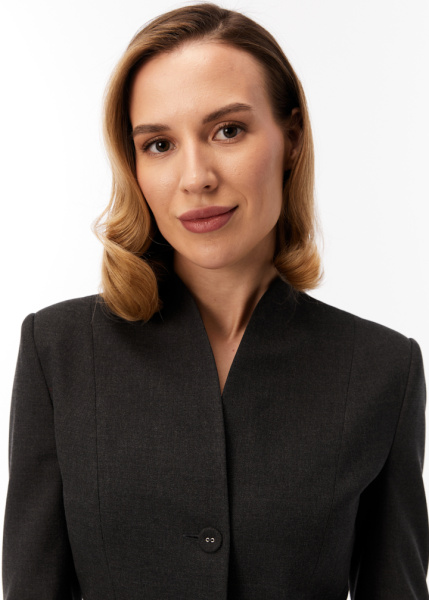 Удлиненный жакет в японском стиле