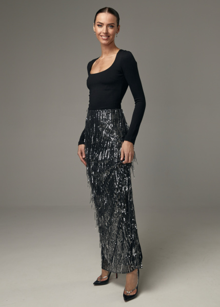 Вечерняя Юбка с пайетками 