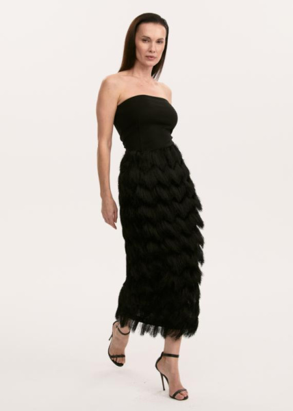 Юбка из бахромы