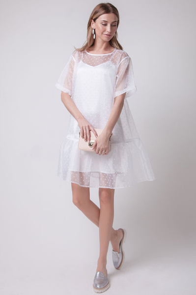 Платье из органзы 