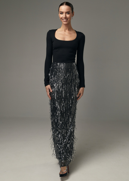 Вечерняя Юбка с пайетками 
