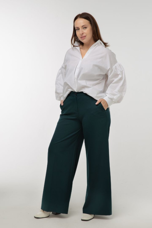 Брюки с высокой посадкой