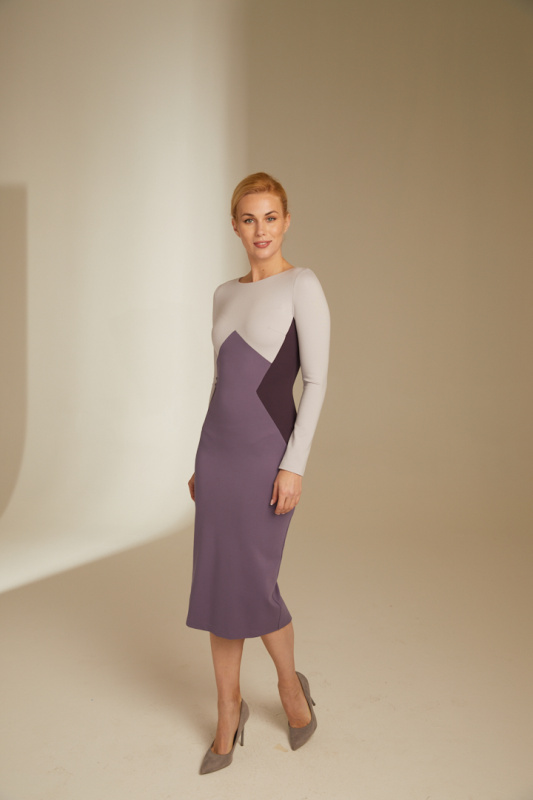 Трехцветное платье Трехцветное платье