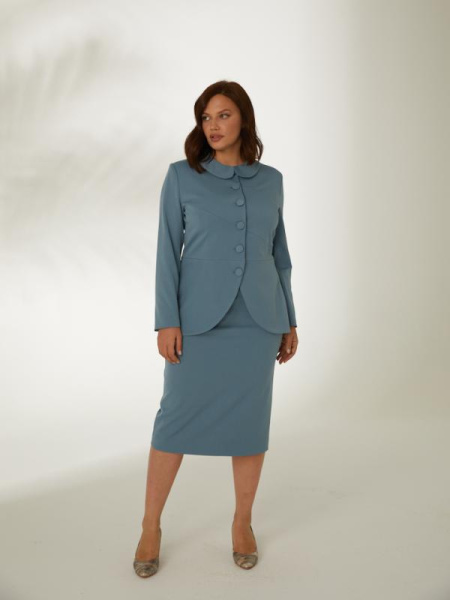 Деловой костюм с юбкой-карандаш