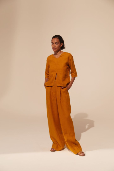 Рубашка изо льна