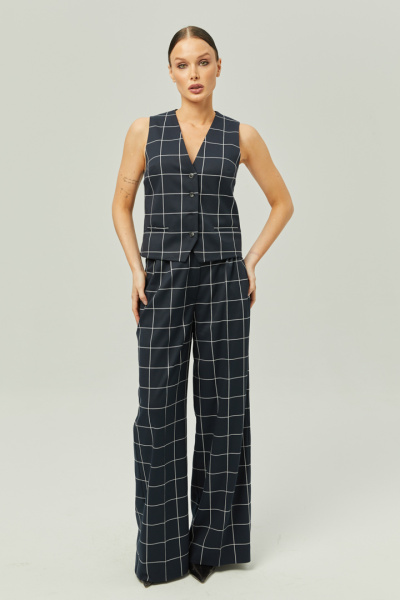 Жилет укороченный 