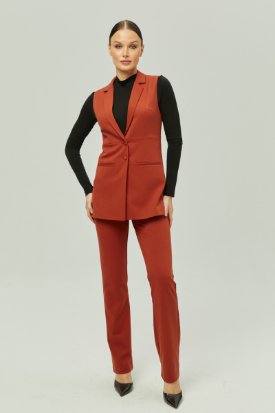 Жилет удлиненный