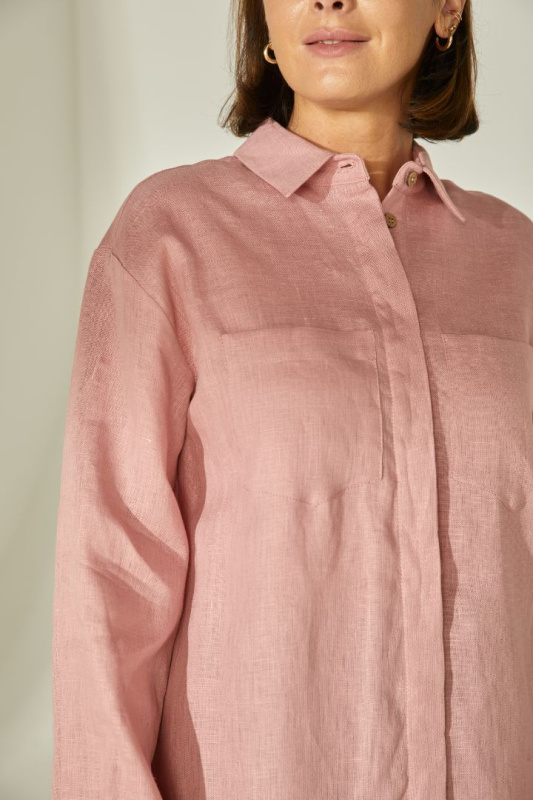 Рубашка изо льна