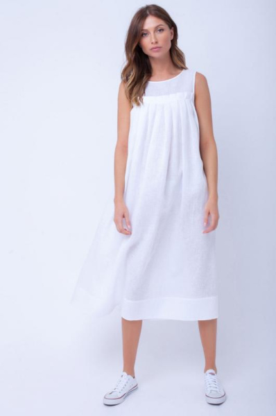 Платье изо льна