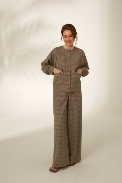 Брюки свободного кроя