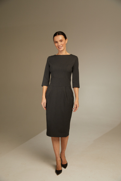 Платье-футляр с карманами	 Платье-футляр с карманами