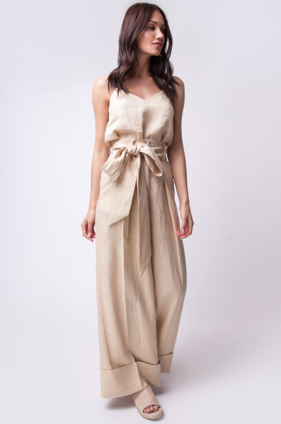 Брюки изо льна 