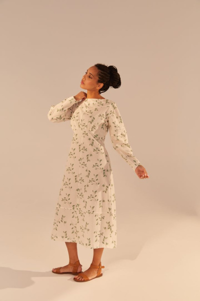 Платье из хлопка