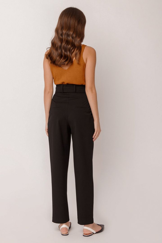 Брюки на высокой посадке