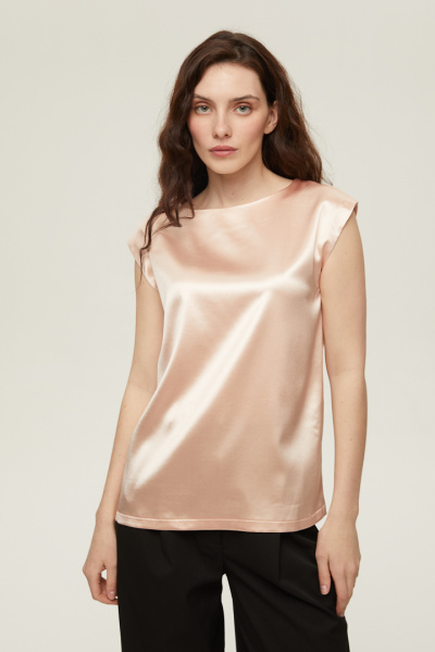 Атласный топ