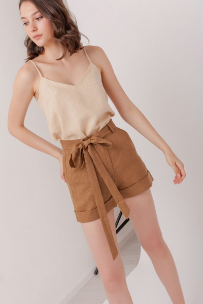 Льняные шорты