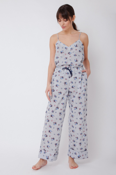 Топ в полоску