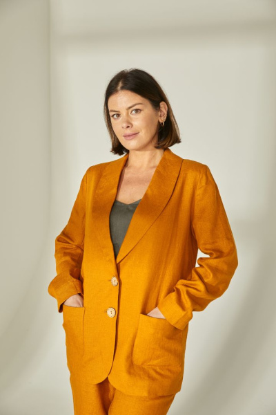 Жакет изо льна