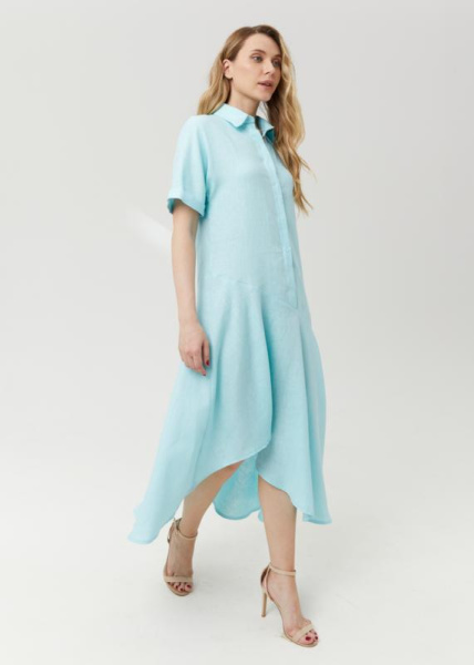 Платье с асимметричным низом