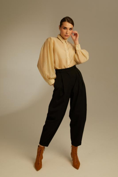 Брюки из костюмной ткани