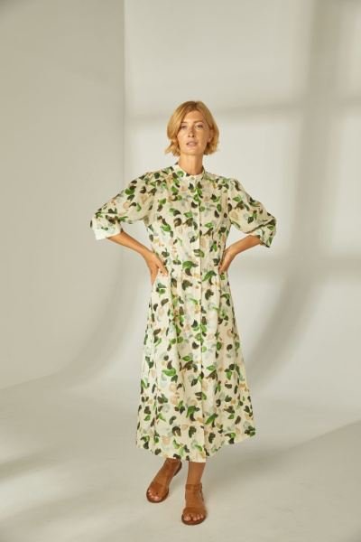 Платье с цветочным принтом 