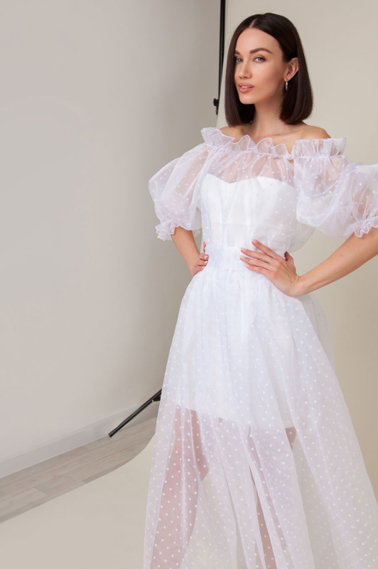 Двухслойное платье