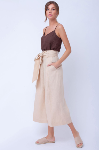 Кюлоты изо льна