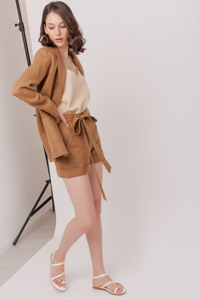 Льняные шорты