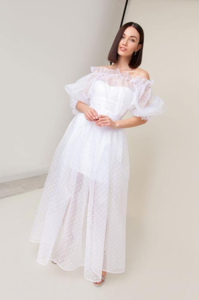 Двухслойное платье