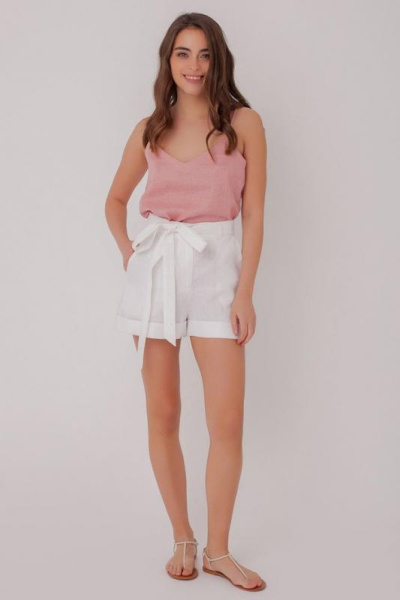Льняные шорты