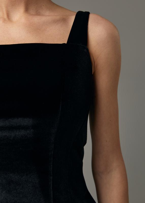 Топ бархатный