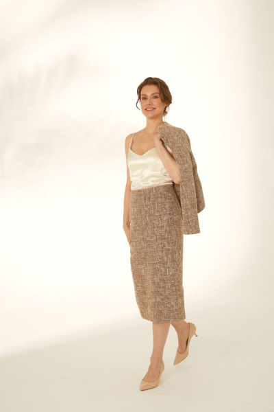 Юбка-карандаш из букле