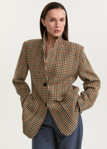 Жакет из 100% шерсти