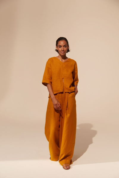 Рубашка изо льна