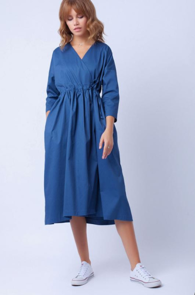 Платье с стиле кимоно