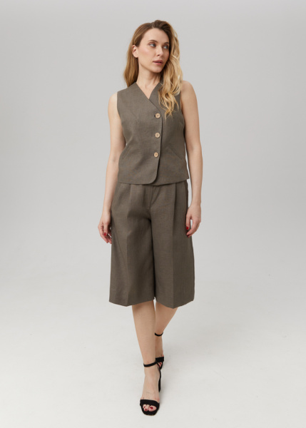 Бермуды изо льна 