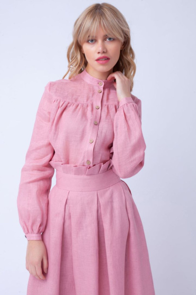 Льняная блуза