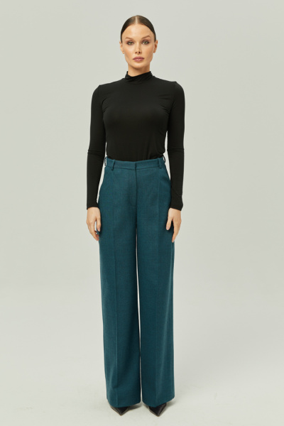 Брюки из 100% шерсти 