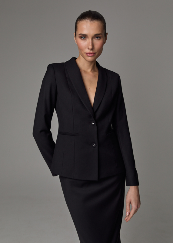 Приталенный жакет