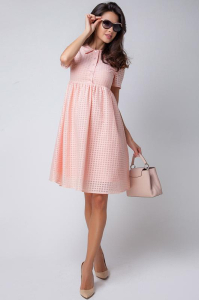 Платье из органзы