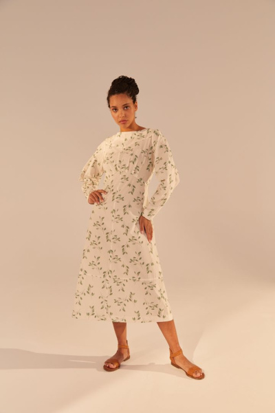 Платье из хлопка