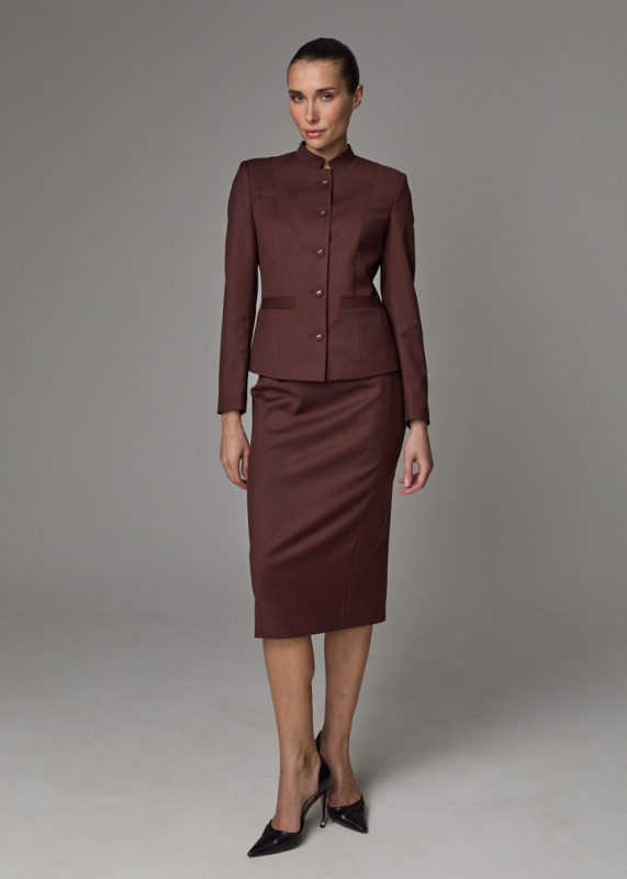 Юбка с декоративными элементами