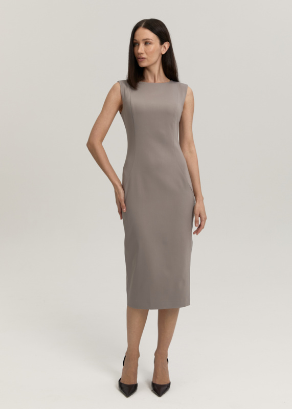 Платье футляр без рукавов