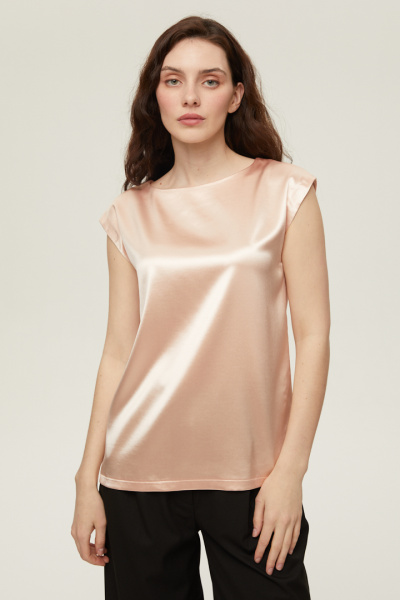 Атласный топ