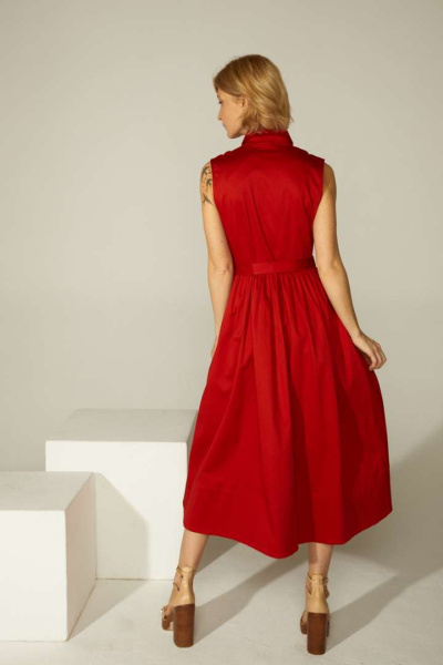 Летнее платье из хлопка