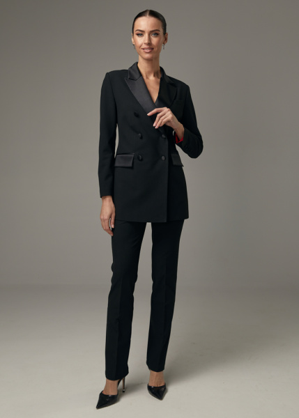 Вечерний смокинг женский 