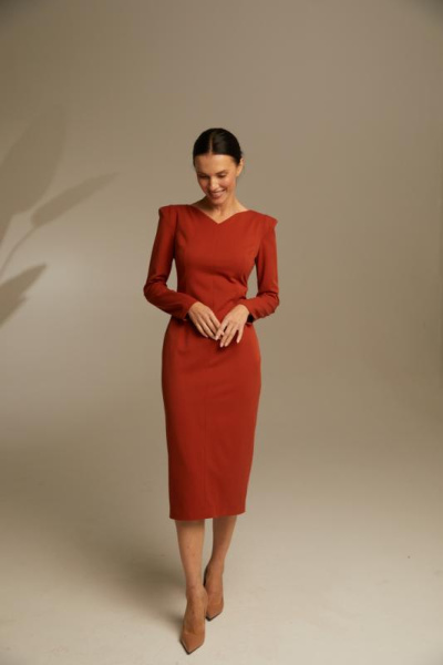 Платье с рукавами пагода