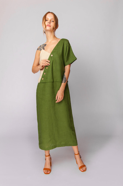 Асимметричное платье 